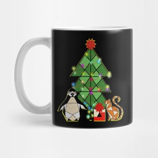 Paper Christmas Mug